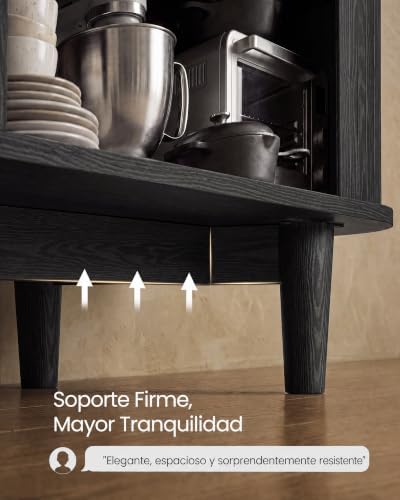VASAGLE Storage Cabinet, Sideboard with Adjustable Shelves - Image 6