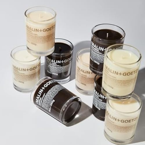 MALIN+GOETZ 9oz Scented Candle | Hand-Poured Soy Wax with Unique Fragrance Blends | Clean-Burning, Vegan & Cruelty-Free | Bergamot, Sage, Otto, Tomato, Strawberry, Cannabis, Dark Rum & Leather - Image 7