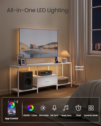 SONGMICS TV Stand for TVs Up to 70 Inches - Image 3