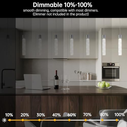Modern LED Pendant Lights Kitchen Island Lighting,1 Pack - Image 3