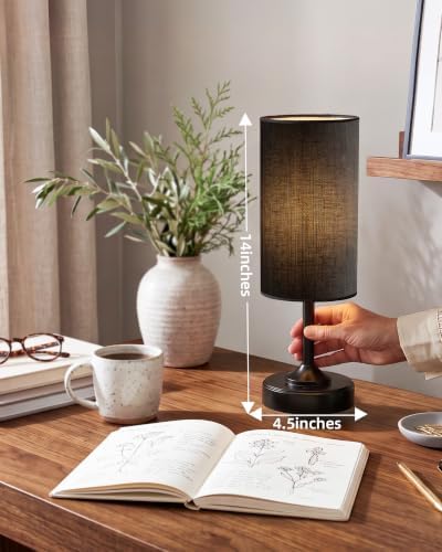 EZVALO Dimmable Cordless Table Lamp, Small Ambient Light with Timer - Image 5