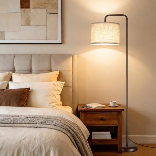 TJOY Floor Lamp,Black Brown Floor Lamp for Living Room with 3 CCT Bulb - Image 5