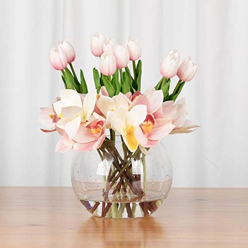 WGV Bowl Glass Vase, Diameter 6", Height 5", Open Width 4", (Multiple Sizes Choices) Clear Bubble Planter Terrarium Fish Bowl for Wedding Event Home Decor, 1 Piece (VBW0006) - Image 4