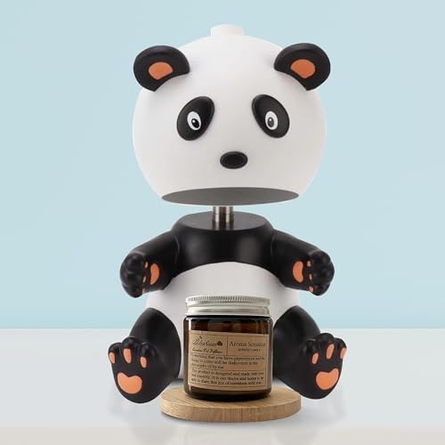 XoooX Candle Warmer Lamp – Panda Bear Design with Timer, Scented Candle Fragrance Diffuser; Cute Home Table Decor for Bedroom, Kitchen & Office for Women, Girls & Boys by XoooX