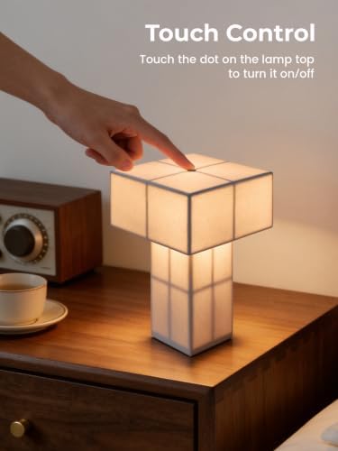 Cordless Table Lamp, Rechargeable, Dimmable, Silky White Touch Lamp - Image 4