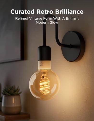 Govee Edison Bulbs, G25 Smart Vintage Light Bulbs, RGBWW, E26 Base 4 Pack - Image 5