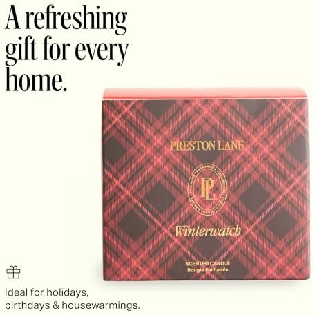 Preston Lane Scented Candle 24oz Long-Burn 3-Wick Soy Wax - Winterwatch - Image 7