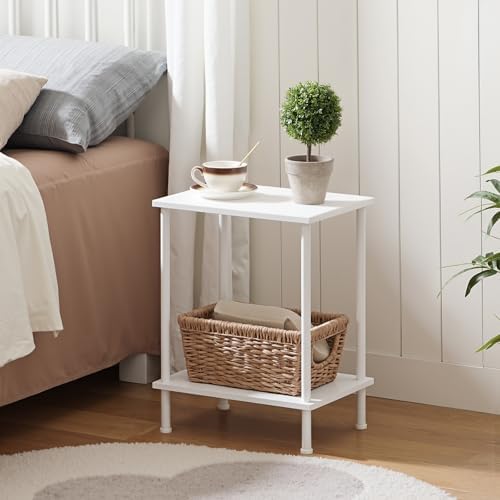 HOOBRO End Tables Set of 2, Small Side Tables, Nightstands for Small Spaces - Image 4