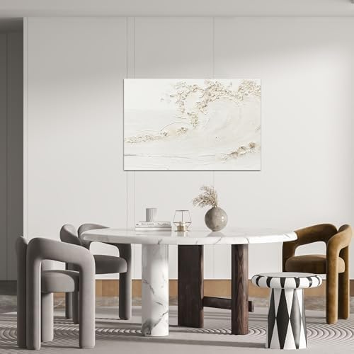 Canvas Wall Art Decor Artwork for Walls Wall Art for Living Room Black Abstract Wall Art Decor Canvas Art Wall Decor Modern Textured Wall Art Black Wall Paintings 24" X 36" Bedroom Office Decor - Image 4