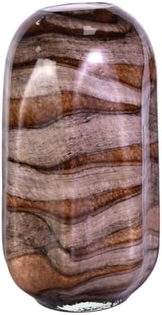 KAMMAK Glass Vase,Colored Hand Blown Decorative Vase by KAMMAK