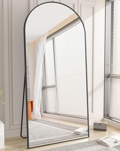 Koonmi 78x35 Arched Full Length Mirror, Floor Mirror with Stand by KOONMI