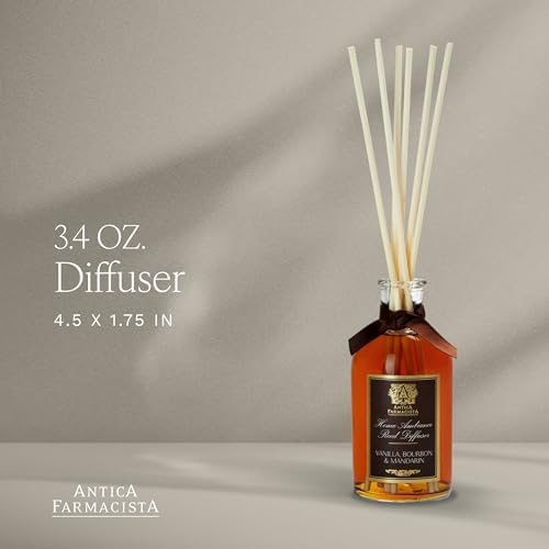 Antica Farmacista Reed Diffuser, Vanilla, Bourbon & Mandarin, 3.4 fl oz - Image 2