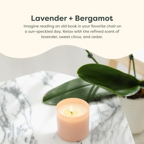 Calyan Wax Co. Dignity Series Lavender & Bergamot Scented Candle - Image 3
