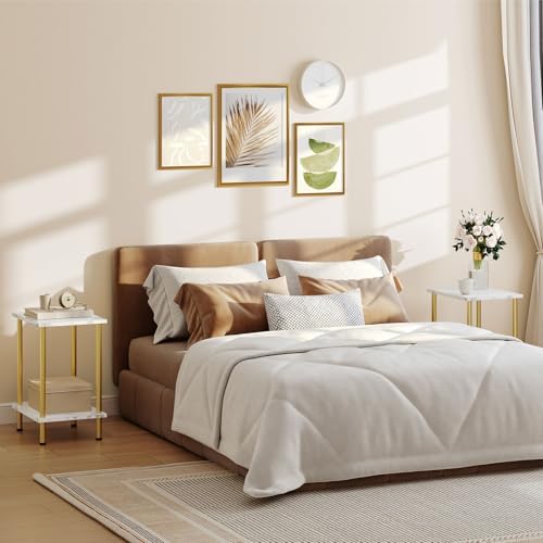 HOOBRO End Table, Small Side Table, Nightstand for Small Spaces - Image 5