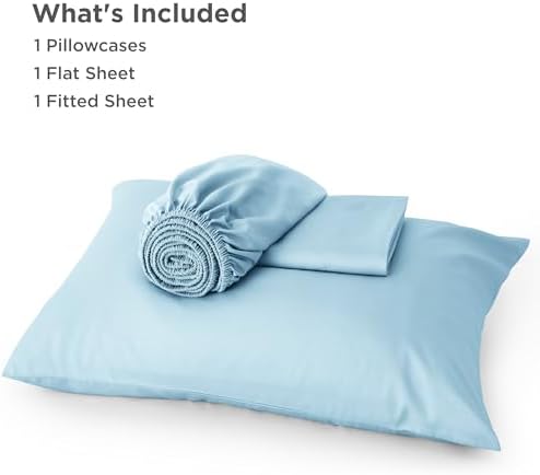 Bedsure PureWoven 100% Rayon Derived from Bamboo, Twin XL Sheets, 3 Pieces - Image 6