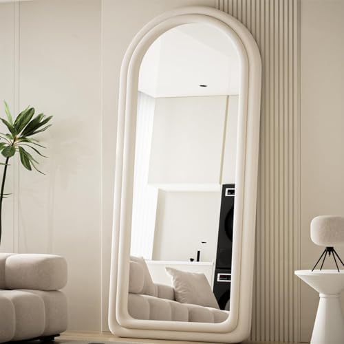 Koonmi 71"x32" Arched Full Length Mirror, Floor Mirror with Stand by KOONMI
