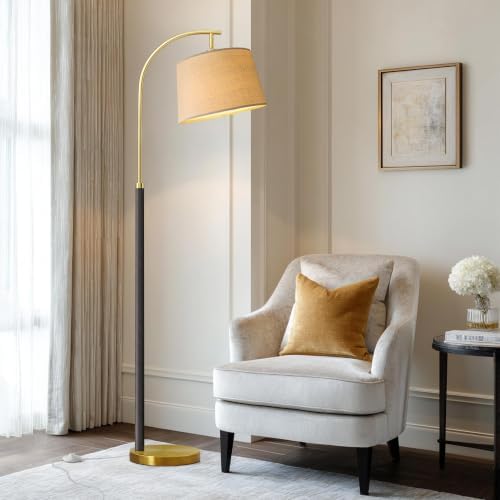 Real Wood Floor Lamps for Living Room Bedroom, 62" Mid Century Modern Lamp by G-SAFAVA