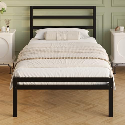Lutown-Teen 12 Inch Twin Bed Frame with Headboard and Footboard by Lutown-TeenHome
