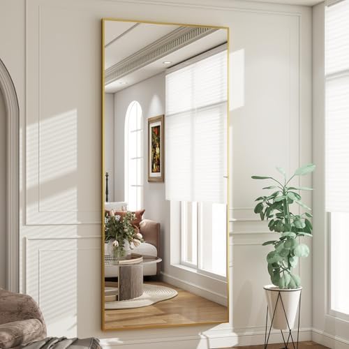 BEAUTYPEAK Full Length Mirror with Stand, 65"x24" Floor Mirror - Image 7