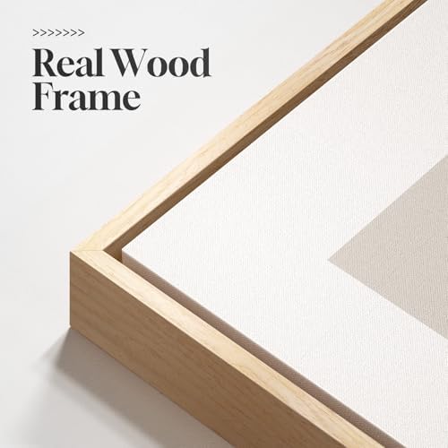Framed Neutral Minimalist Floral Wall Art for Living Room, 3 Piece 16x24 In - Image 5
