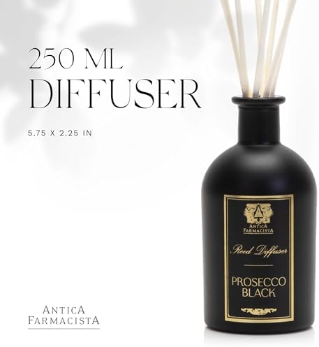 Antica Farmacista Reed Diffuser, Prosecco Black, 8.45 fl oz - Image 2
