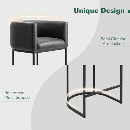 Counter Height Bar Stools Set of 3, 24 Inch Barstools - Image 5