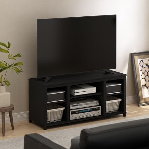 Furinno Classic 3-Tier TV Stand, Entertainment Center, Americano - Image 2