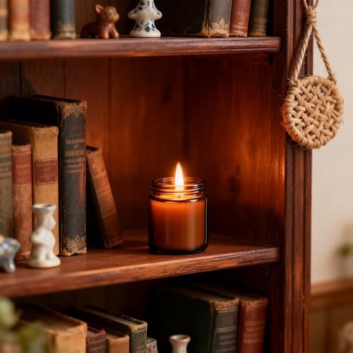 24 Pack 6 oz Rose Sandalwood Scented Soy Candles, Bulk Glass Jar Aromatherapy Candles, Long Lasting Soy Wax Candles for Home, Wedding, Party & Stress Relief - Image 6