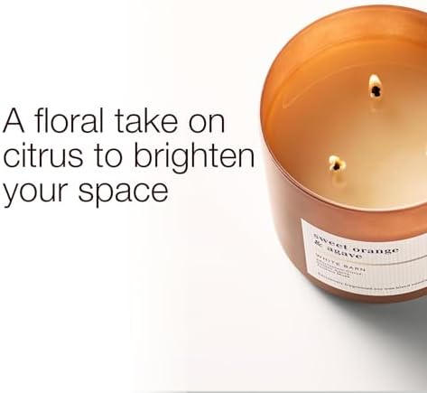 Bath & Body Works 3-Wick Candle, Sweet Orange & Agave Citrus, 14.5 oz - Image 2