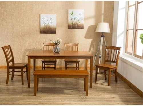 Boraam Shaker Bench, Walnut - Image 2