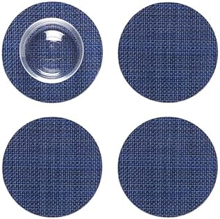 Chilewich Mini Basketweave Coasters Set of 4 by Chilewich