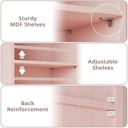 IRONCK Tall Narrow Bookshelf 8 Tiers, Compact Corner Bookcase, Floor Standing Display Storage Shelves 71 in Tall, Easy to Match for Living Room, Office, Study, Bedroom - Image 4