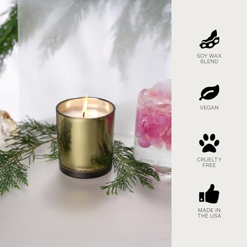 Apotheke Signature Scented Candles for Home, Black Cypress - 10.5 Oz - Image 5