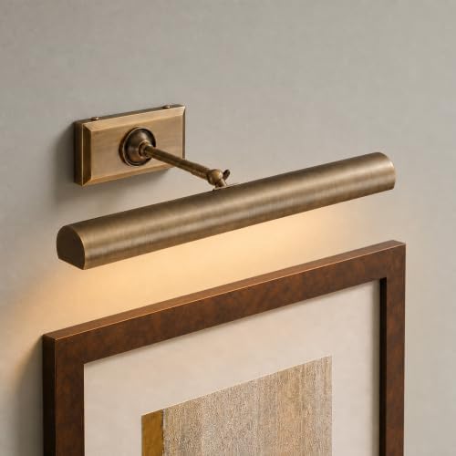 Hardwired Picture lgiht Bronze Picture Lighting 16 inch Art Light by Unknown