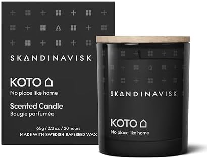 SKANDINAVISK Scented Candle, KOTO(Home), 2.3 Ounce by Skandinavisk