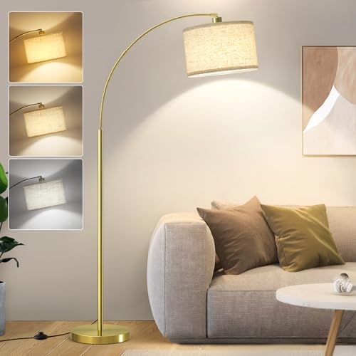 Luvkczc Arc Floor Lamp, 71" Tall Standing Lamp with On/Off Foot Switch by Luvkczc