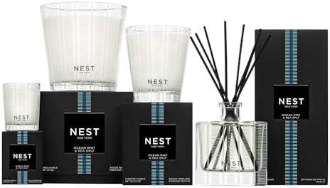 NEST New York Reed Diffuser Liquid Refill, Ocean Mist & Sea Salt - 5.9 fl oz - Fragrance for Up to 90 Days - Flame Free - Image 6