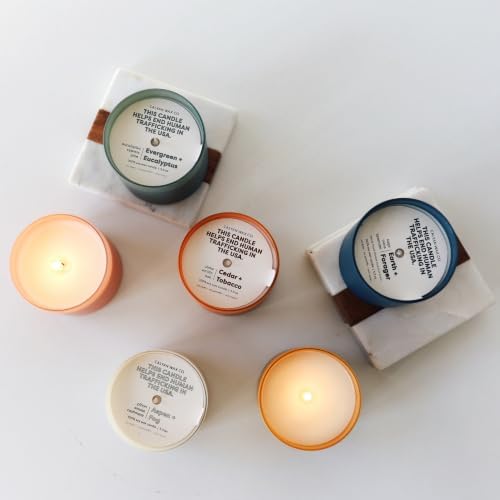 Calyan Wax Co. Dignity Series Scented Candle Gift Set - 6 Soy Wax Candles - Image 7