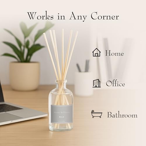 K. Hall Designs Milk Scent Boxed Diffuser Kit, Creamy-Sweet Coconut Vanilla - Image 5