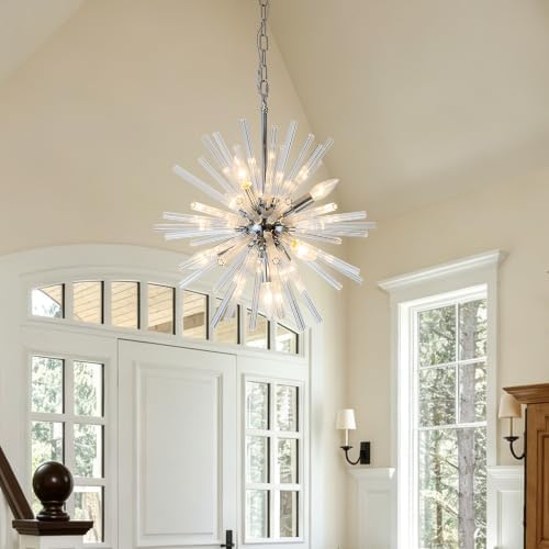 Vezzio Modern Sputnik Chandelier Light Fixtures - Image 2
