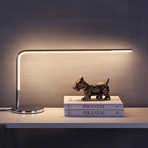 JONATHAN Y Natalie 13.5" Modern Integrated LED Metal Desk Lamp, Chrome - Image 2