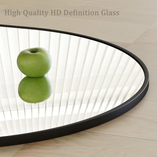 Dewfig Mirror Full Length, 64"X21" Arched Floor Mirror, Black - Image 4