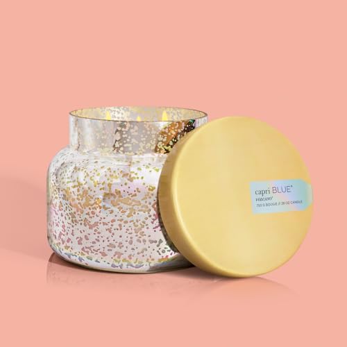 Capri Blue Mercury Iridescent Scented Candles for Home - Long Lasting Decorative Jar Luxury Candles - Gifts for Women & Men - Soy Wax Blend - Volcano (28 oz) (Pack of 2) - Image 2