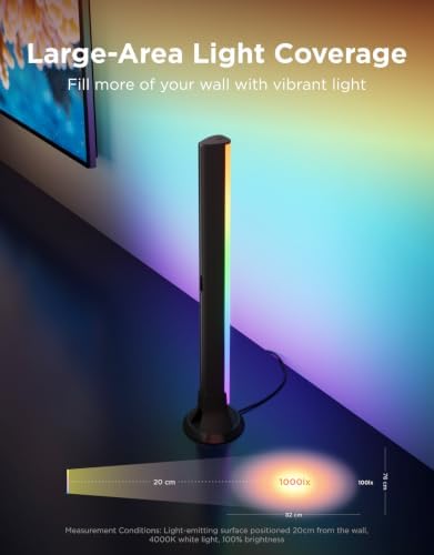 Govee Smart RGBWIC Light Bars, 15-Inch WiFi TV Backlight for 45-70-Inch TVs - Image 2