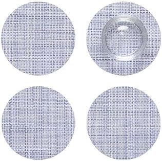 Chilewich Mini Basketweave Coasters Set of 4 by Chilewich