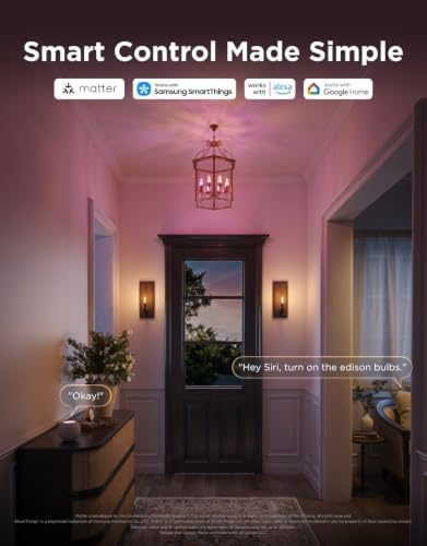 Govee E12 LED Candle Bulb, Smart Chandelier Light Bulbs for Living Room - Image 5