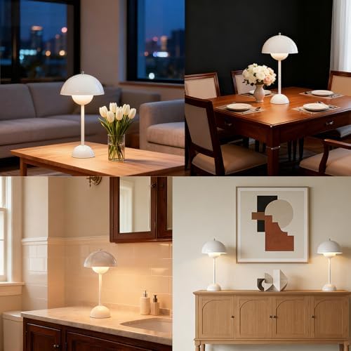 Dawnrise Cordless Table Lamp with 3 Color Temperatures, Minimalist Style - Image 5