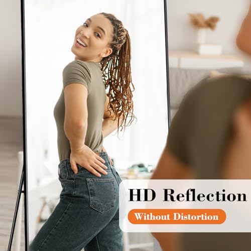 DUMOS 63"x20" Full Length Floor Mirror, Full Body Mirror - Image 3