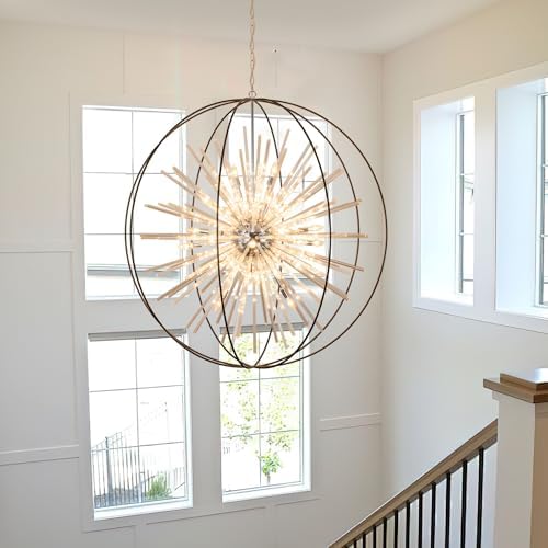 Vezzio Extra Large Modern Black Crystal Chandelier for High Ceiling Foyer - Image 4