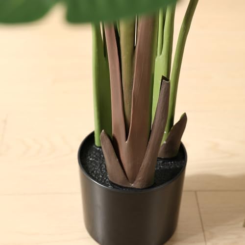 Ferrgoal 5ft Artificial Bird of Paradise Plant with Basket-Set of 2 - Image 5